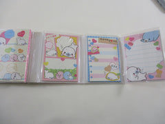 Cute Kawaii San-X Mamegoma Seal Mini Notepad / Memo Pad with Mini Pencils - 2010 - Rare HTF
