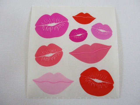 Sandylion Lips Sticker Sheet / Module - Vintage & Collectible