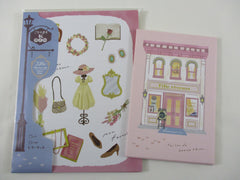 Cute Kawaii MW Town Village - Girl Boutique Letter Set Pack - Stationery Writing Paper Penpal Collectible