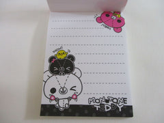 Cute Kawaii Kamio Bear Mini Notepad / Memo Pad - Stationery Designer Paper Collection