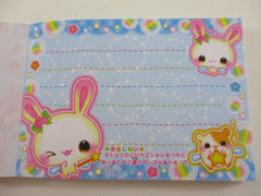 Cute Kawaii Crux Marshmallow Berry Bunny Hamster Star Angel Mini Notepad / Memo Pad - Stationery Designer Paper Collection