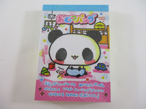Cute Kawaii Crux Panda Mini Notepad / Memo Pad - Stationery Designer Paper Collection
