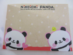 Cute Kawaii Crux Panda Nikoichi Mini Notepad / Memo Pad - Stationery Designer Paper Collection