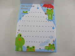 Cute Kawaii Q-Lia Frog My Little Mini Notepad / Memo Pad - Stationery Design Writing Collection