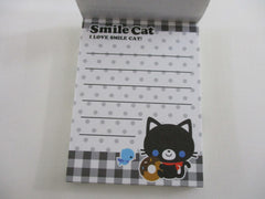 Cute Kawaii Q-Lia Cat Smile Mini Notepad / Memo Pad - Stationery Design Writing Collection