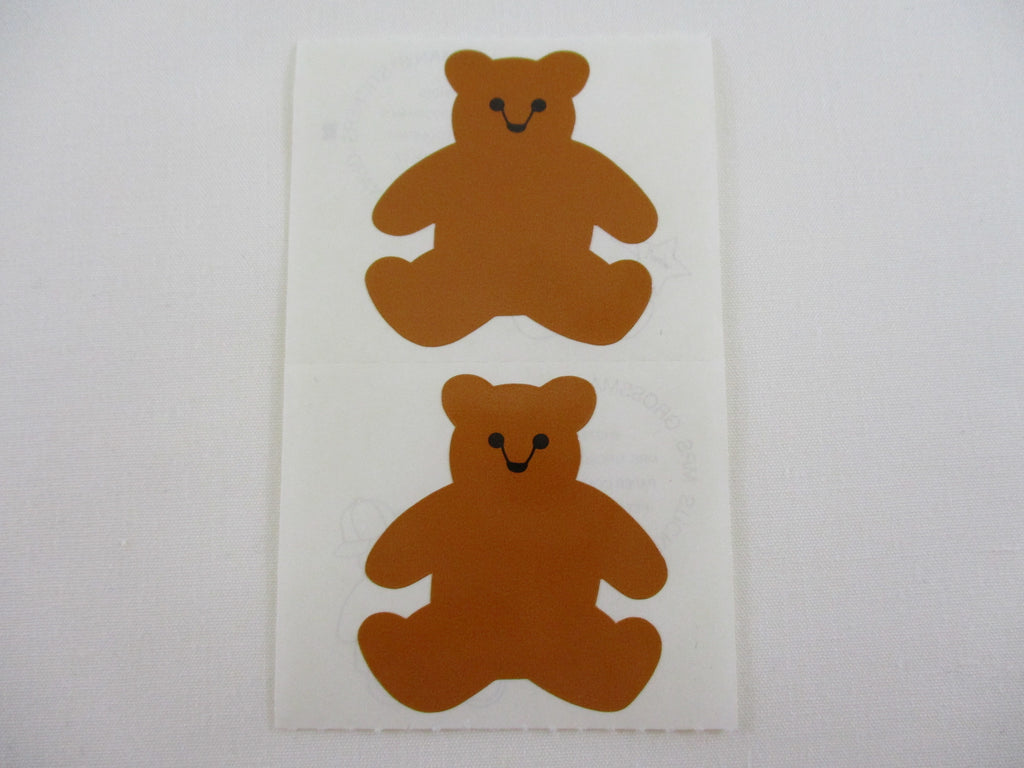 Mrs Grossman Bears Sticker Sheet / Module - Vintage & Collectible 1979