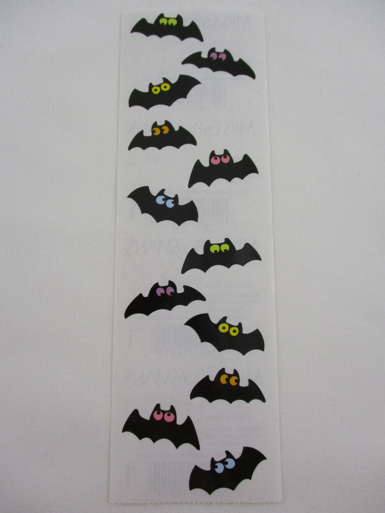 Mrs Grossman Chubby Bats Sticker Sheet / Module - Vintage & Collectible