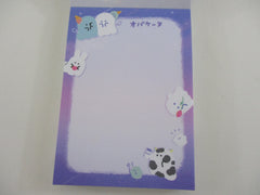 Cute Kawaii Crux Ghost Friends Mini Notepad / Memo Pad - Stationery Designer Paper Collection