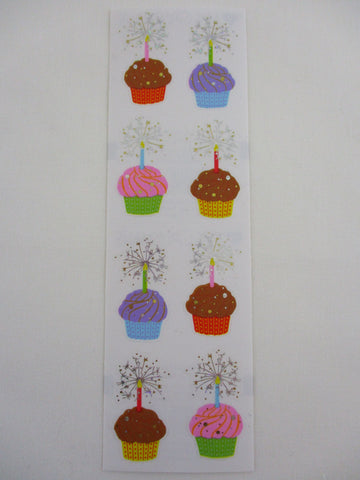 Mrs Grossman Cupcakes Reflections Sticker Sheet / Module - Vintage & Collectible