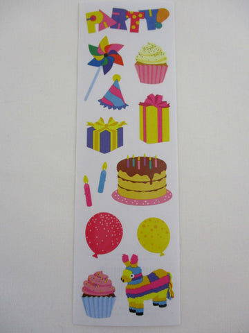 Mrs Grossman Party Time Sticker Sheet / Module - Vintage & Collectible
