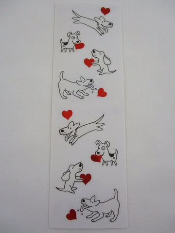 Mrs Grossman Doggie Love Reflections Sticker Sheet / Module - Vintage & Collectible
