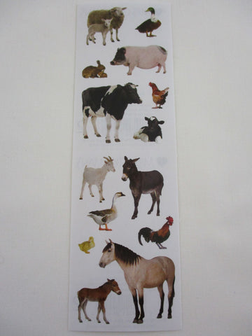 Mrs Grossman Barnyard Animals Photoessence Sticker Sheet / Module - Vintage & Collectible
