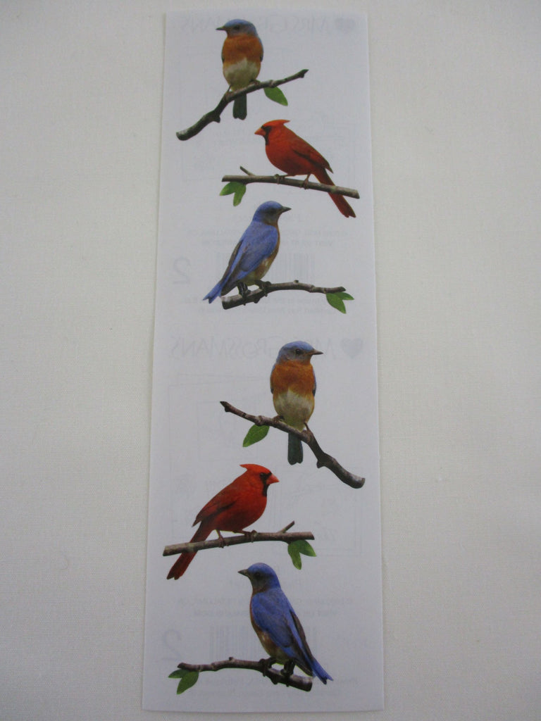 Mrs Grossman Birds Photoessence Sticker Sheet / Module - Vintage & Collectible