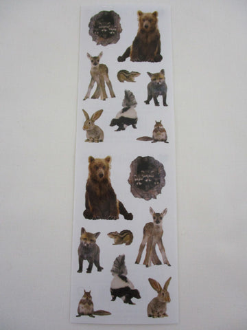 Mrs Grossman Baby Woodland Animals Photoessence Sticker Sheet / Module - Vintage & Collectible