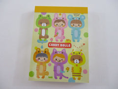 Cute Kawaii Q-Lia Candy Dolls Mini Notepad / Memo Pad - Stationery Designer Paper Collection