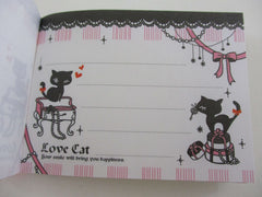 Cute Kawaii VHTF Kamio Cat Mini Notepad / Memo Pad - Stationery Designer Paper Collection