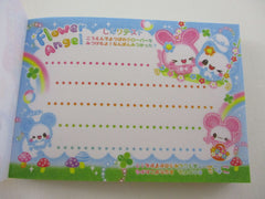 Cute Kawaii Kamio Flower Angel Cat Hamster Mini Notepad / Memo Pad - Stationery Designer Paper Collection