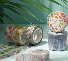 Cute Kawaii BGM Washi / Masking Deco Tape - Summer Limited series - Fresh Fruits - for Scrapbooking Journal Planner Craft