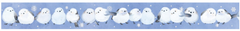 Cute Kawaii BGM Washi / Masking Deco Tape - Winter Limited Series - Birds - for Scrapbooking Journal Planner Craft