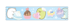 Cute Kawaii San-X Sumikko Gurashi Washi / Masking Deco Tape - I - for Scrapbooking Journal Planner Craft