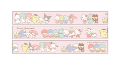 Cute Kawaii Sanrio Characters Hello Kitty Kuromi My Melody Purin and many more Washi / Masking Deco Tape - A - for Scrapbooking Journal Planner Craft collectible