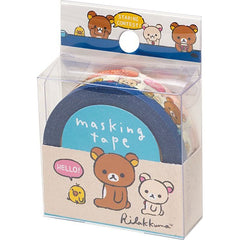 Cute Kawaii San-X Rilakkuma Washi / Masking Deco Tape - A - for Scrapbooking Journal Planner Craft