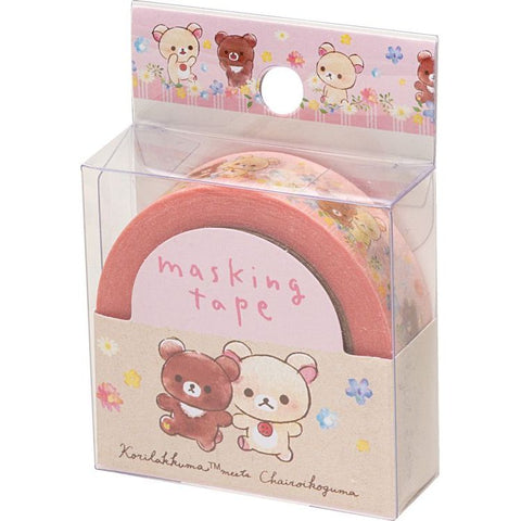 Cute Kawaii San-X Rilakkuma Washi / Masking Deco Tape - C - for Scrapbooking Journal Planner Craft