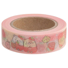 Cute Kawaii San-X Sumikko Gurashi Washi / Masking Deco Tape - E - for Scrapbooking Journal Planner Craft