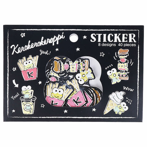 Cute Kawaii Sanrio Keroppi Flake Sticker Sack 2018 - Collectible
