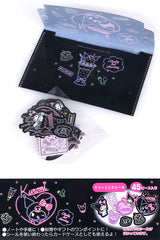 Cute Kawaii Sanrio Kuromi Flake Sticker Sack 2018 - Collectible